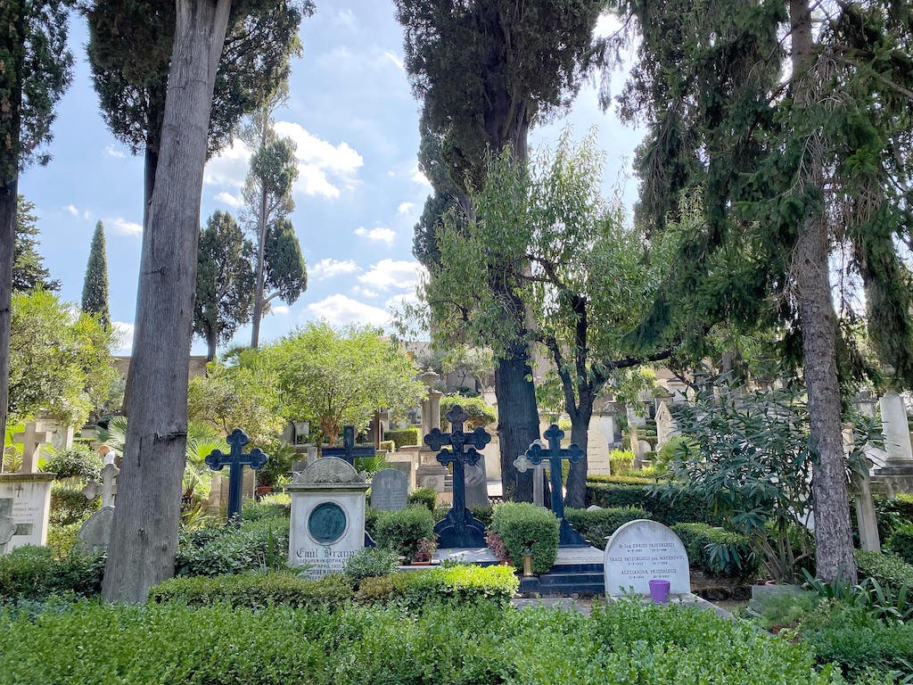 Protestant Cemetery Rome hidden gems in Rome