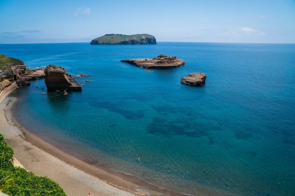 Ventotene islands in Italy