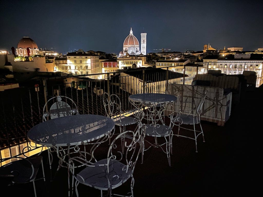 Views from our hotel in Florence