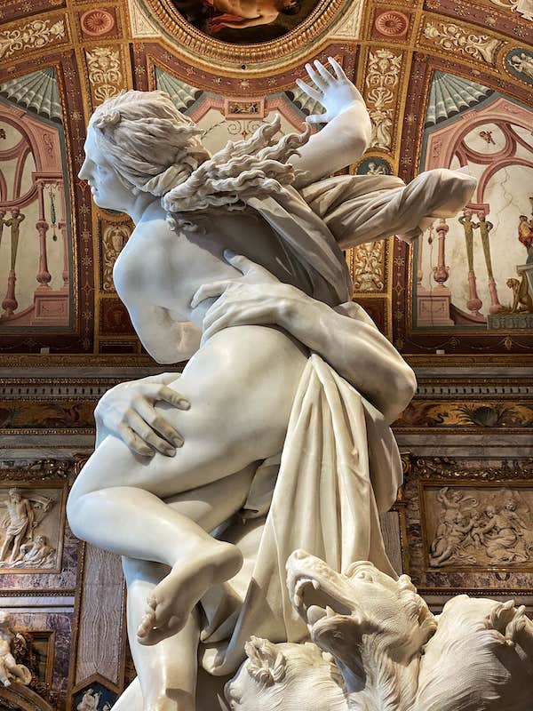 Rome myths Bernini statue