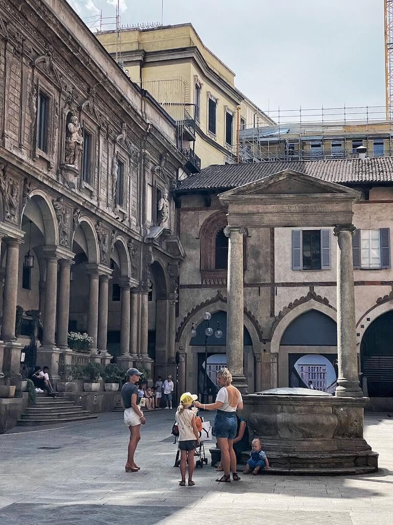 one day in Milan