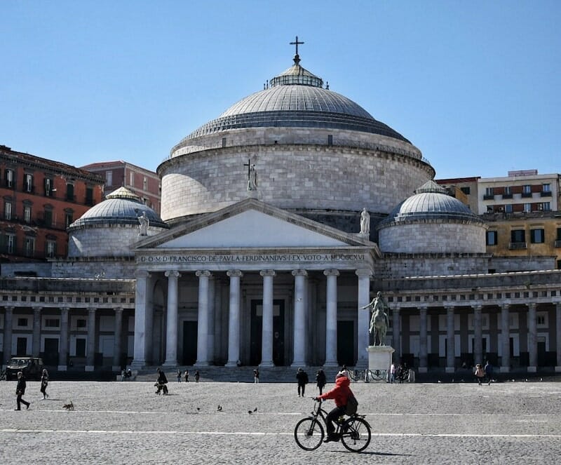 Naples piazza del Plebiscito