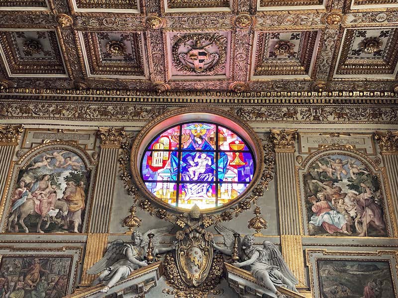 inside Santa Maria Maggiore