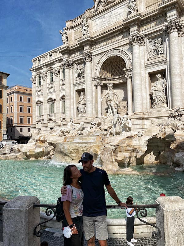Trevi fountain
