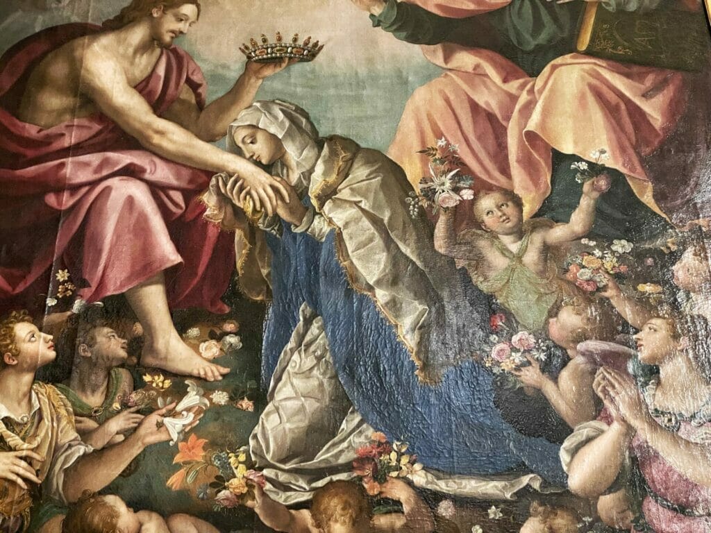 Painting in Galleria dell'Accademia