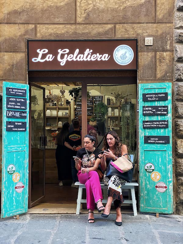 gelato in Florence