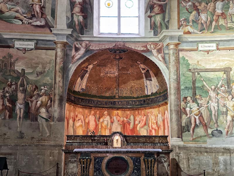 Santo Stefano Rotondo Rome off the beaten path