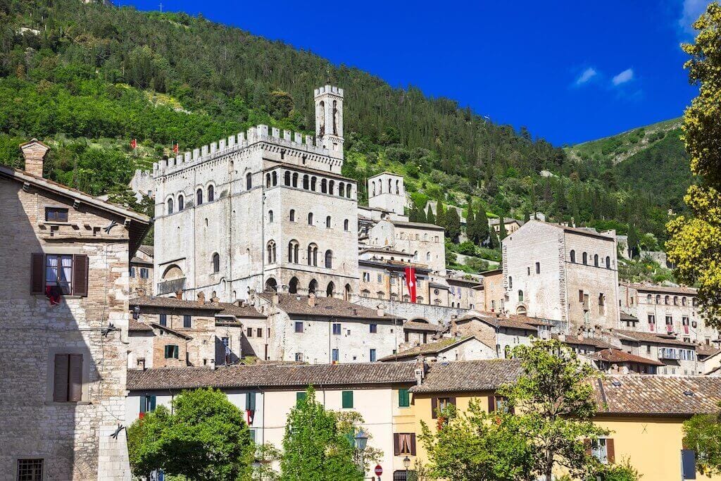 Gubbio is a lovely town in Umbria.