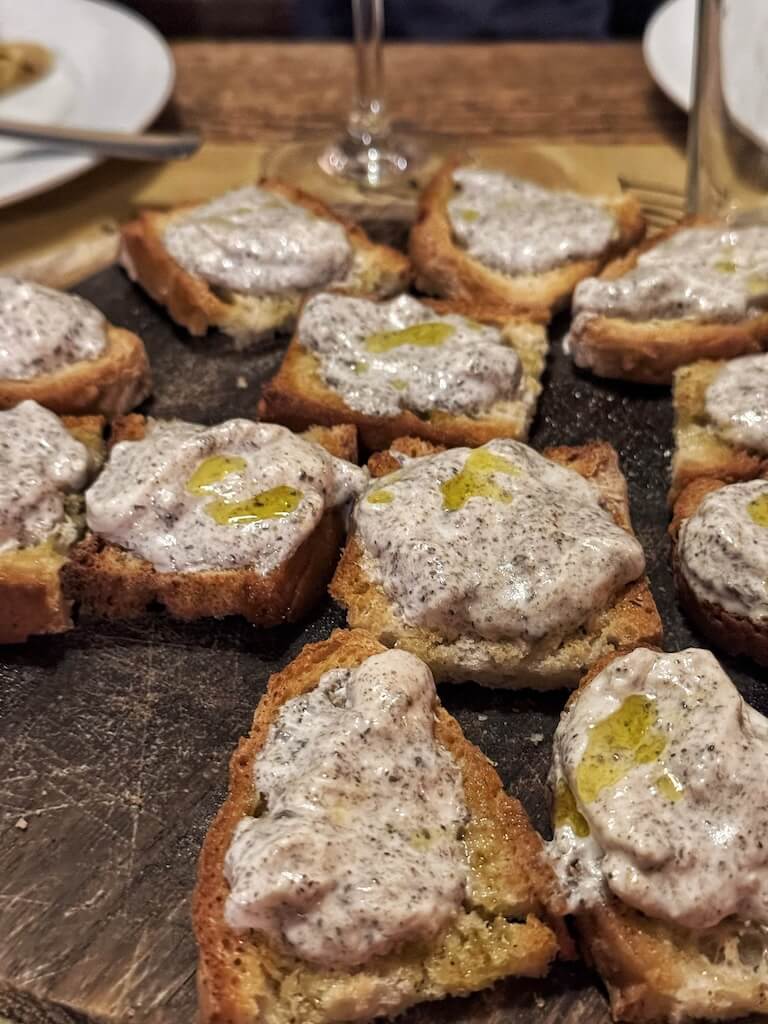 Bruschetta in Florence