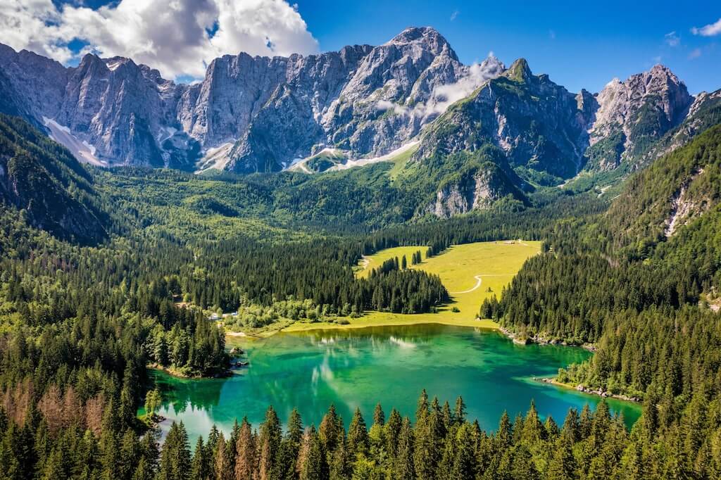 Lake of Fusine - Photo by DaLiu @shutterstock