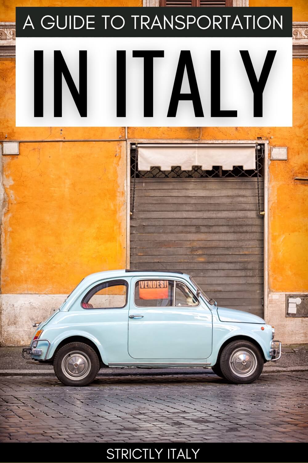 Here's the best way to travel in Italy - via @strictlyitaly