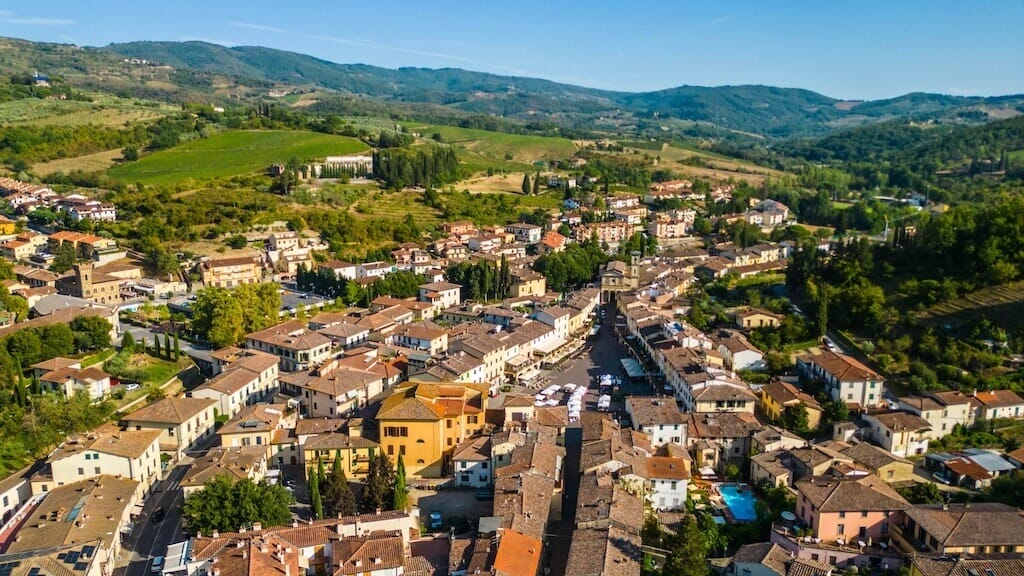 Movies about Italy - Greve in Chianti - Photo by pymata @shutterstock