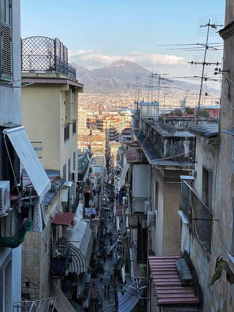 Views of Mount Vesuvius