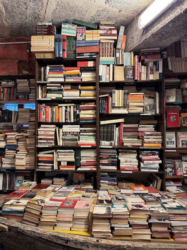 Libreria Acqua Alta Venice hidden gems