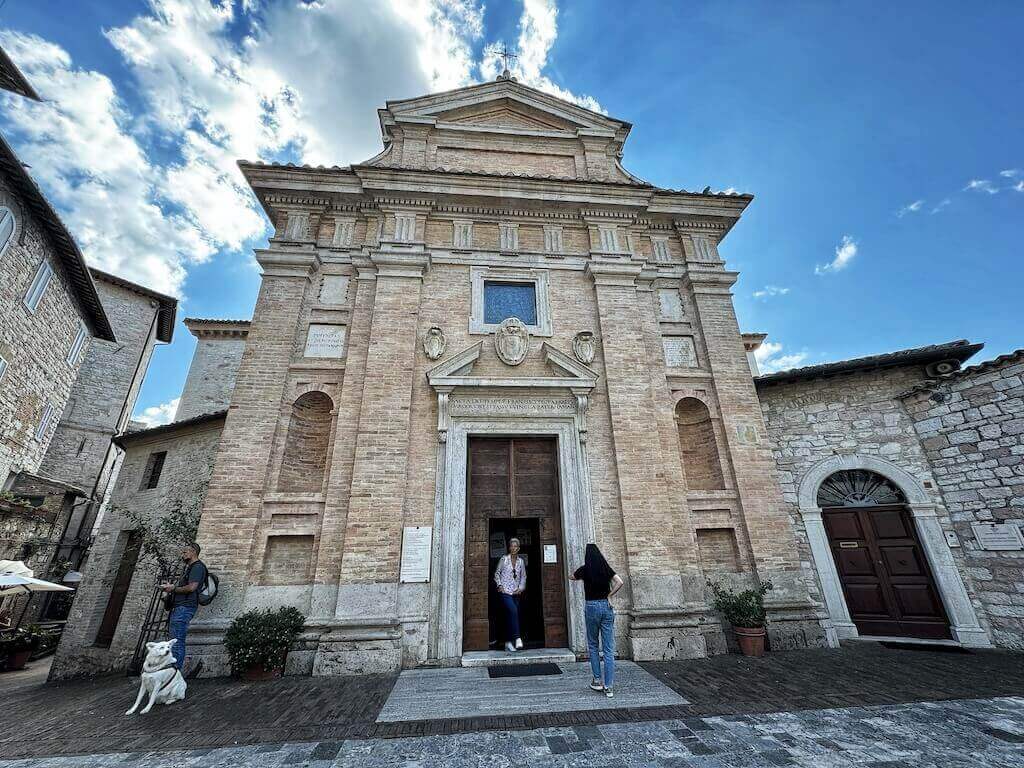 Chiesa Nuova church in Assisi.