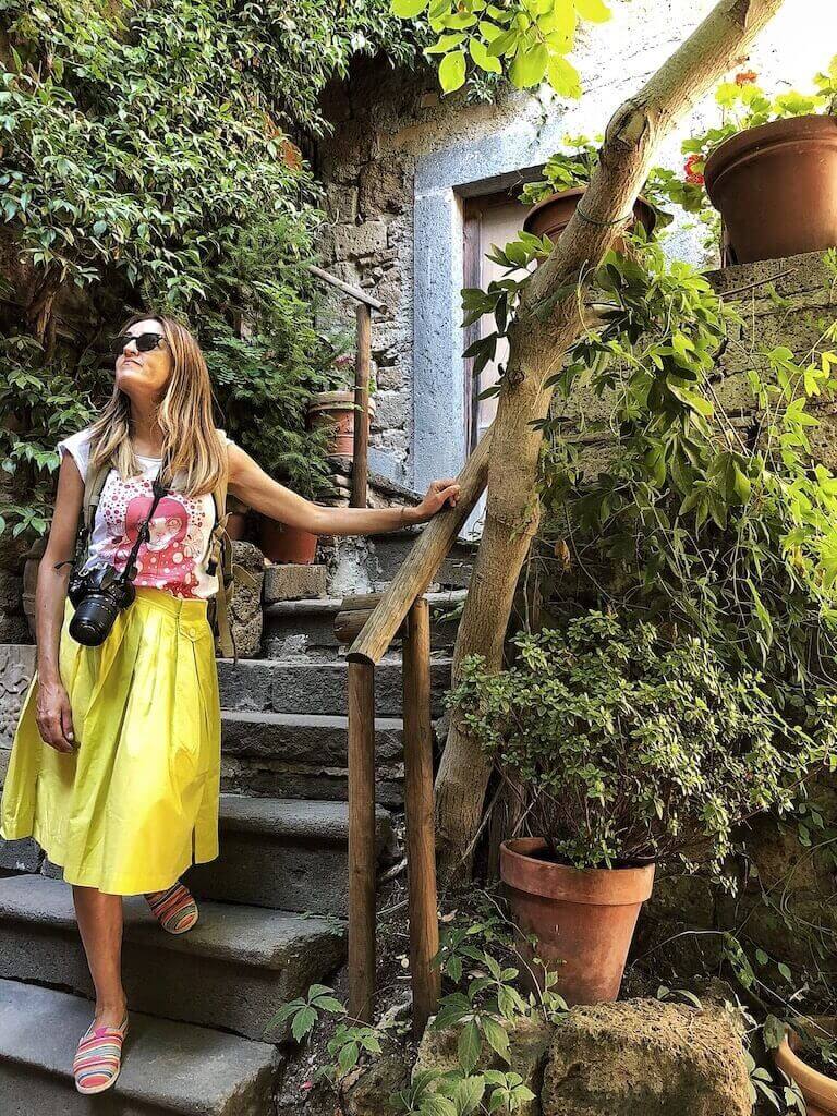 Claudia in Civita di Bagnoregio