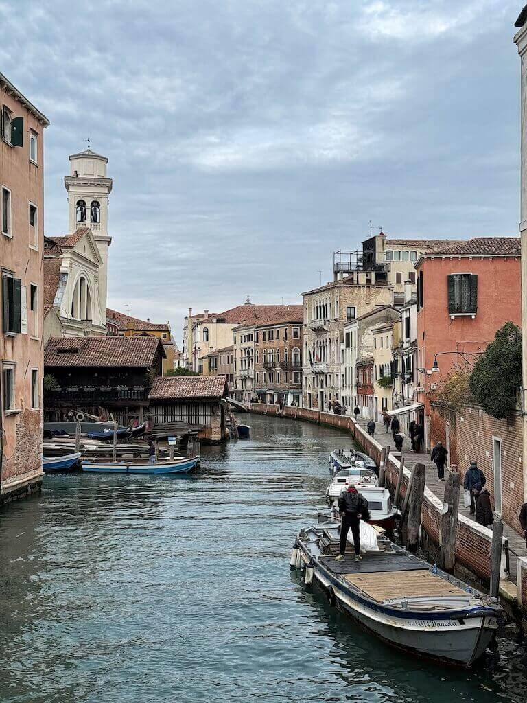 Near the Squero San Trovaso in Dorsoduro