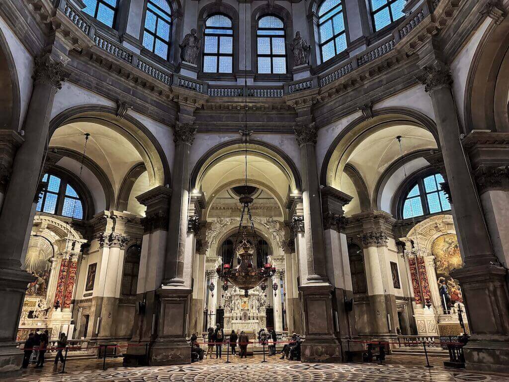 Interior of Santa maria della Salute
