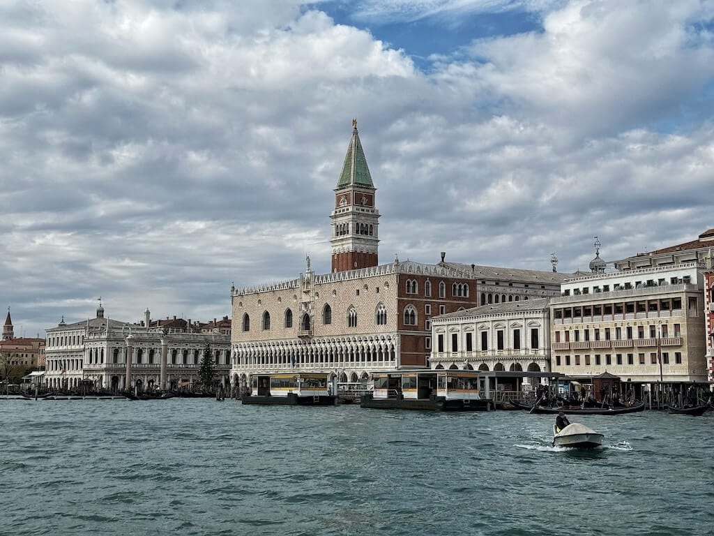 view from Alilaguna from Venice Airport to Venice