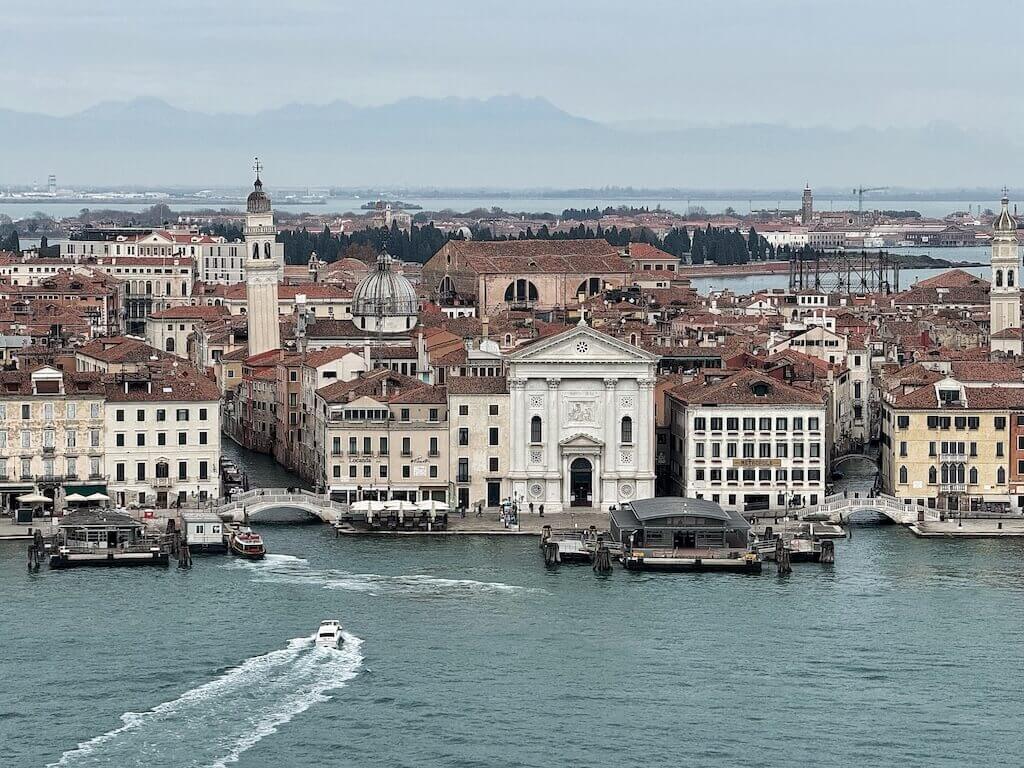 Views of Dorsoduro from San Giorgio Maggiore Bell Tower