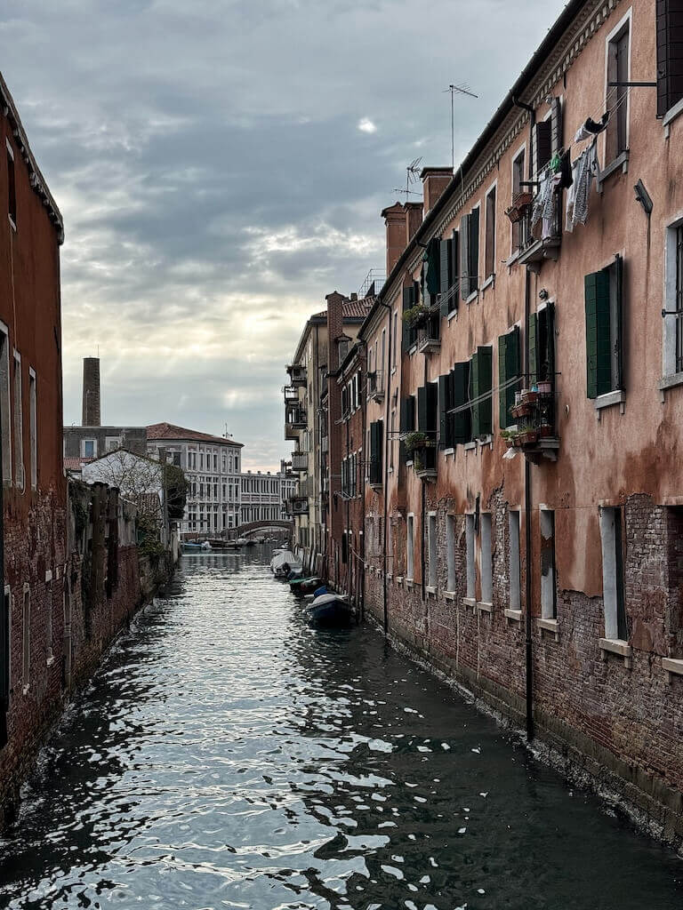Canals in the Giudecca Island