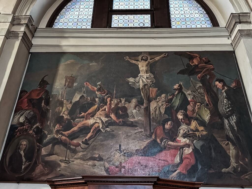 Tiepolo's painting in San Martino Church