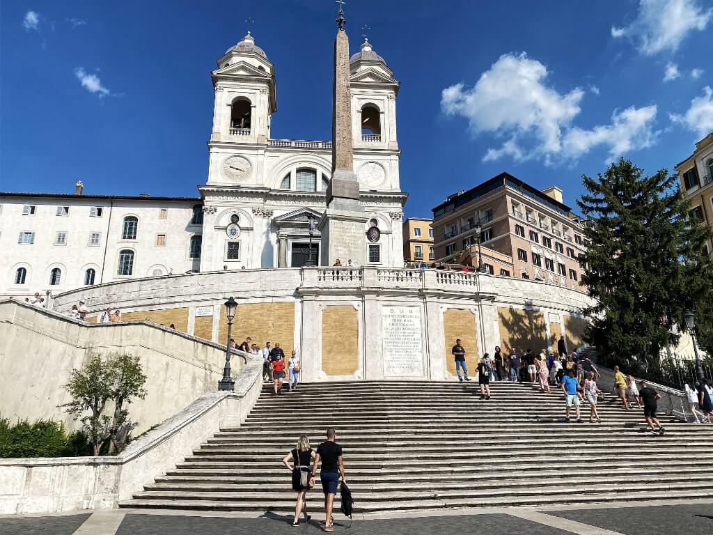 best time to visit Rome - Trinità dei Monti
