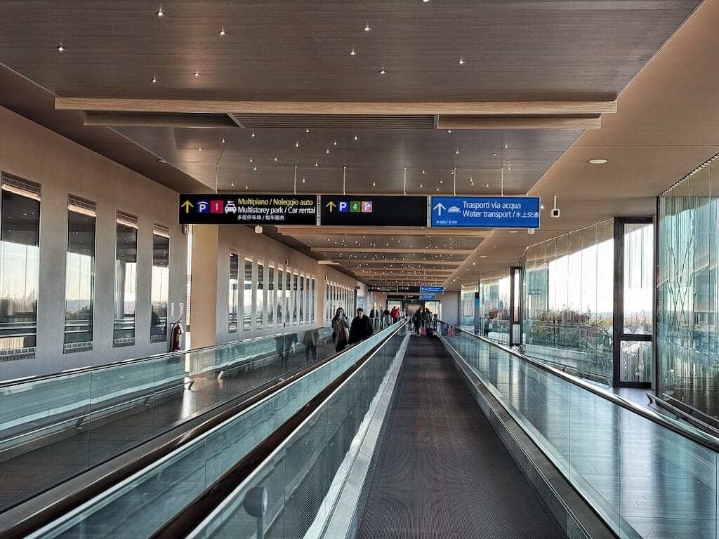 From Marco Polo Airport to Venice
