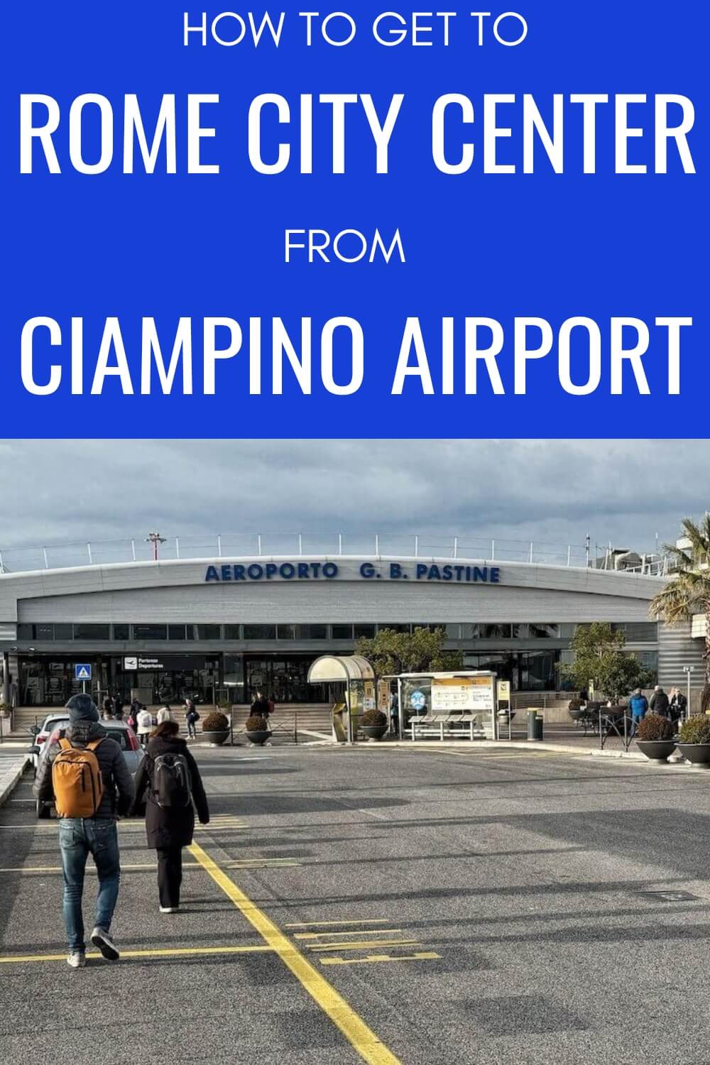 Here's how to get from Ciampino Airport to Rome - via @strictlyitaly