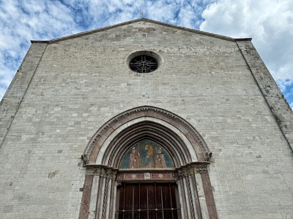 San Nicolò Church in Spoleto Umbria.