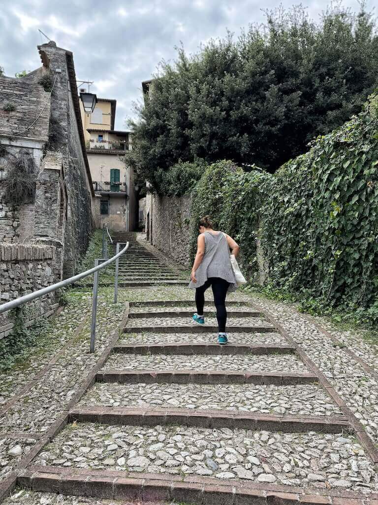 exploring Spoleto on a day trip from Perugia