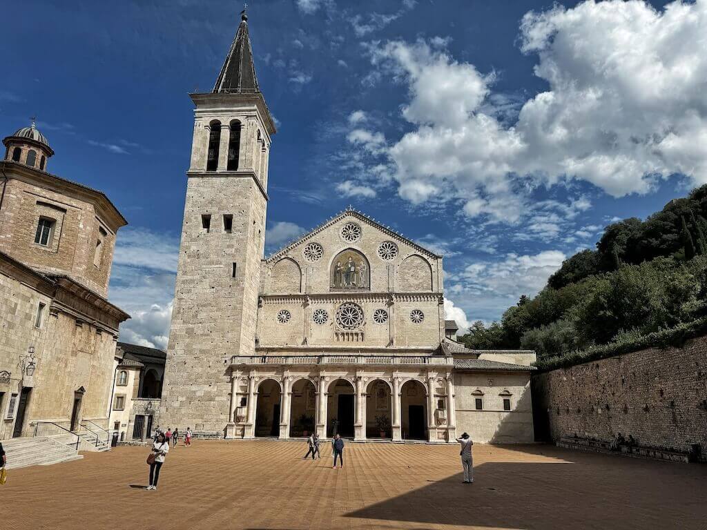 Duomo of Spoleto is an unmissable place to visit in Umbria.