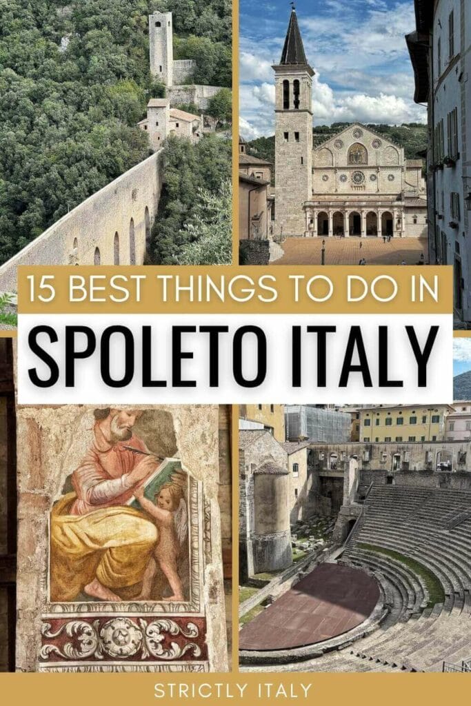 Here are the best things to do in Spoleto Italy - via @strictlyitaly