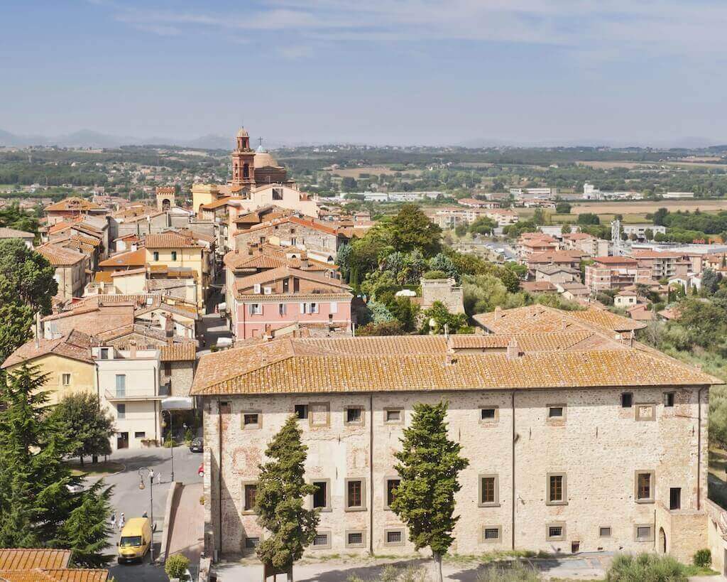 Castiglione del Lago, another town on Lake Trasimeno.