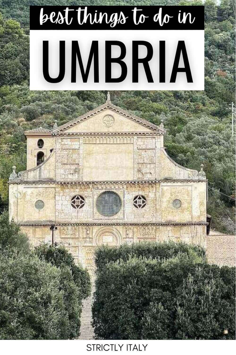 Discover the best things to do in Umbria Italy - via @strictlyitaly