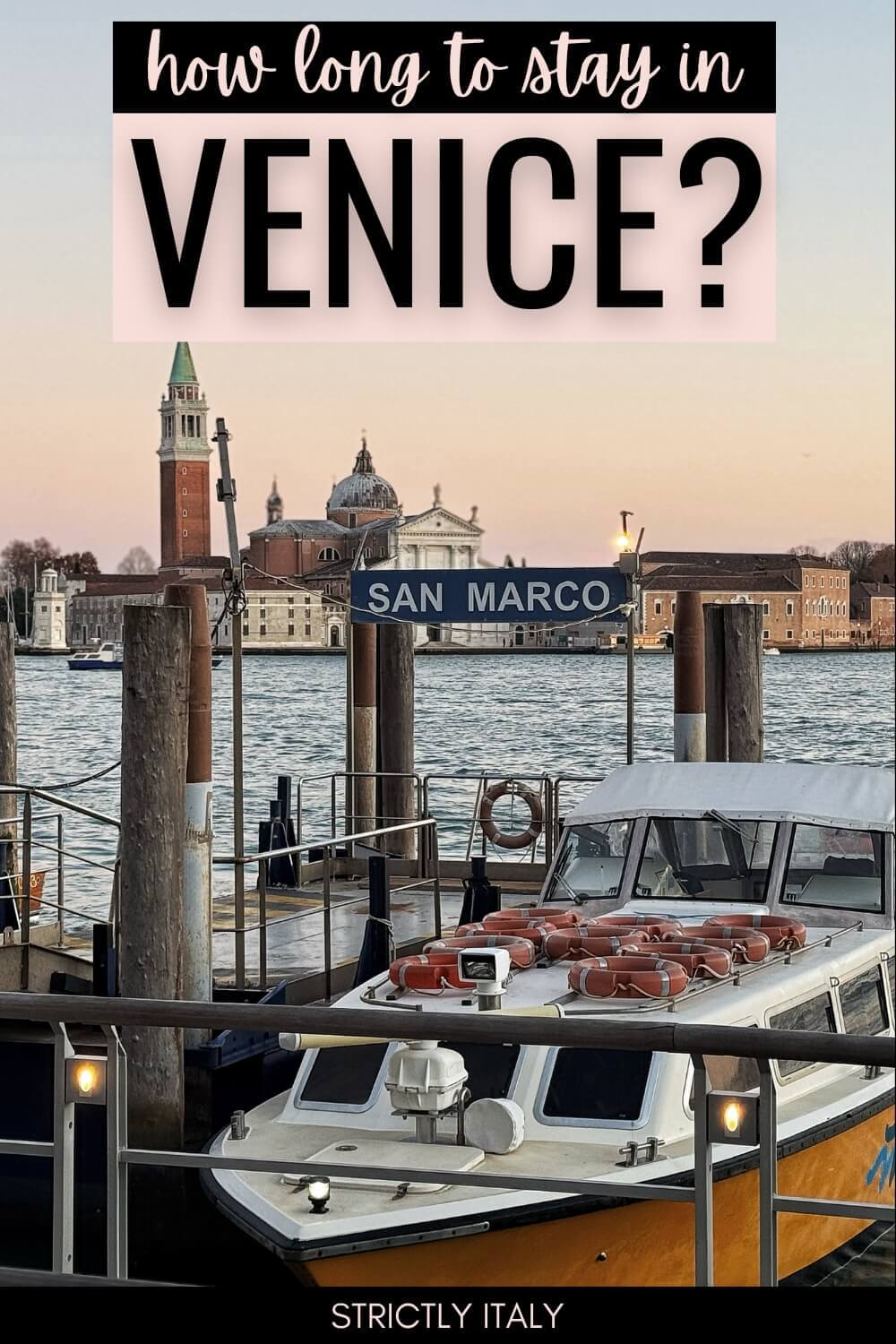Here's how long to stay in Venice Italy - via @strictlyitaly