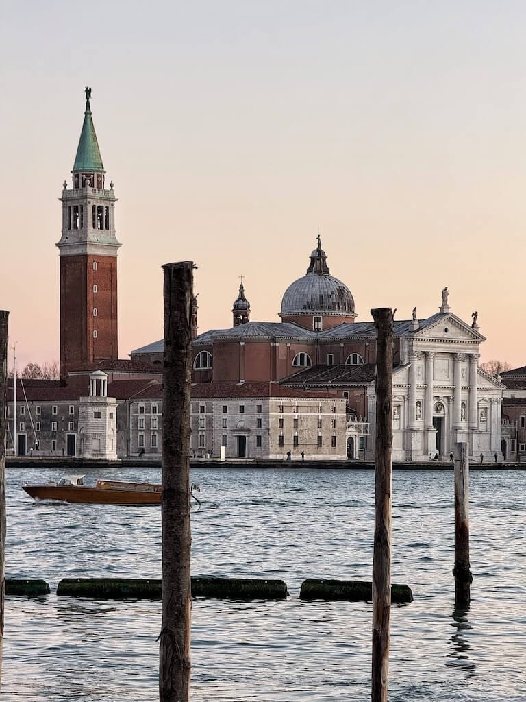 Views of San Giorgio Maggiore from Riva degli Schiavoni