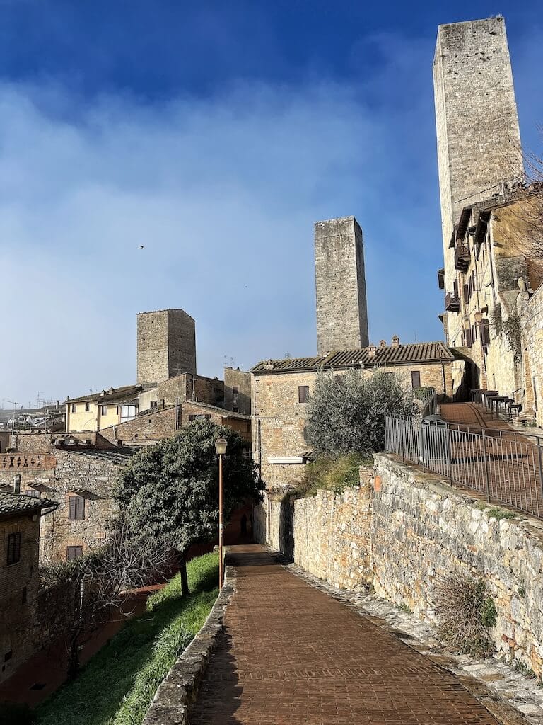 San Gimignano is a lovely place to visit in Tuscany.