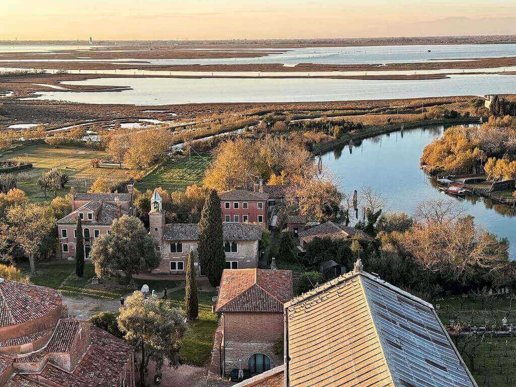 Views from the bell tower of Torcello