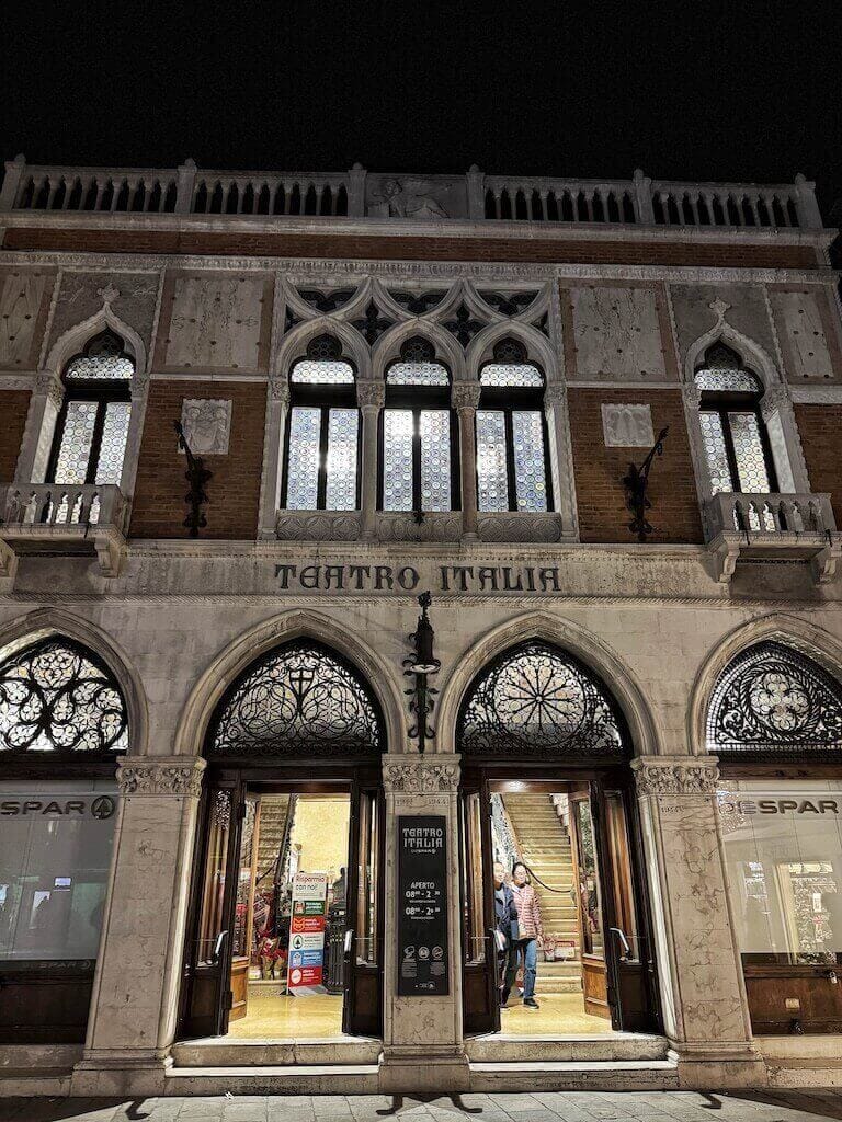 Spar Teatro Italia one of the hidden gems in Venice