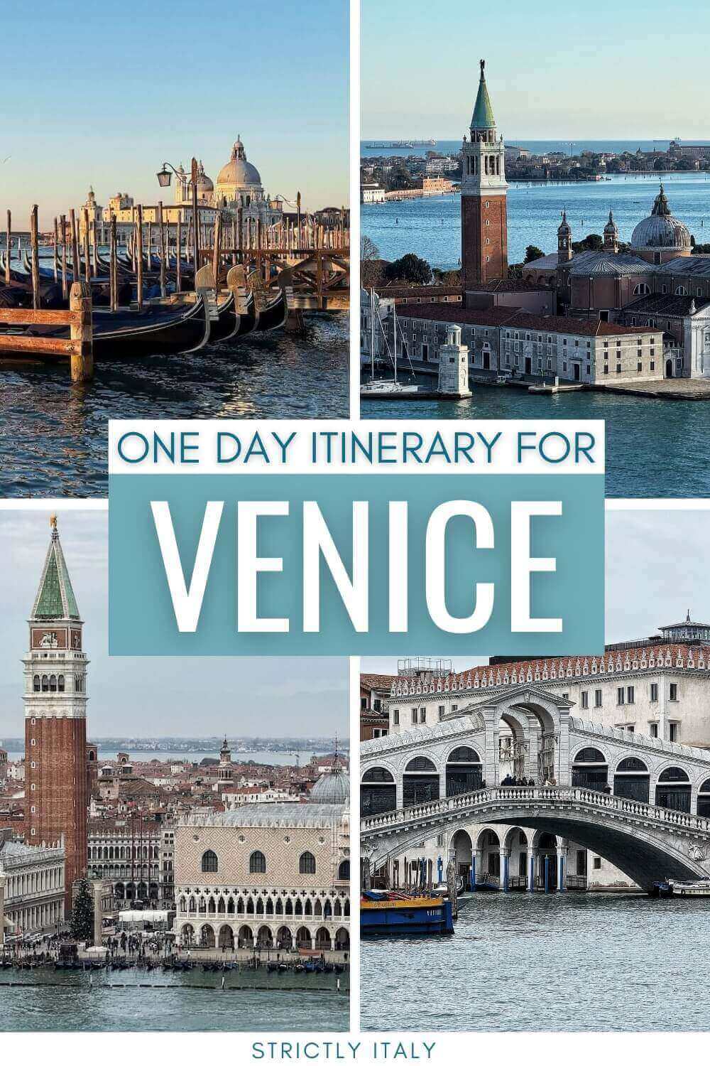 Here's how to make the most of Venice in a day - via @strictlyitaly