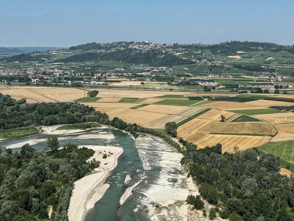 Views from the Barbaresco Tower.