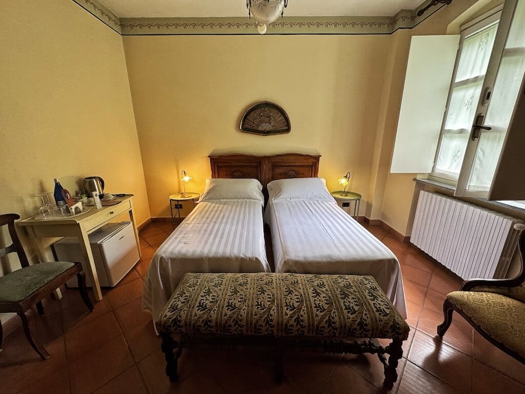Room at Villa La Meridiana Cascina Reinè.