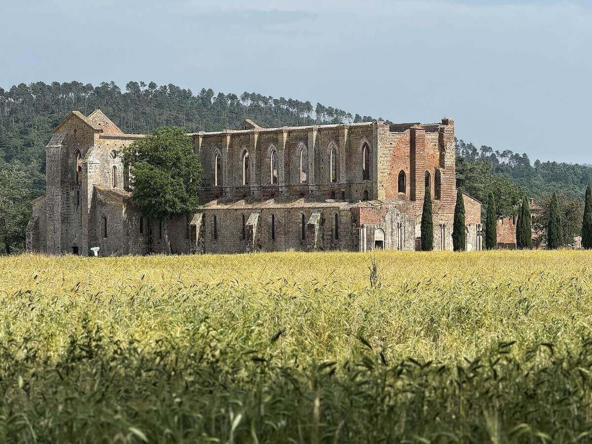 Abbazia di San Galgano, a hidden gem of Tuscany.