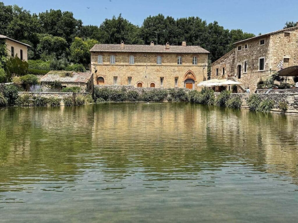 Bagno Vignoni is one of the best places to visit in Tuscany.