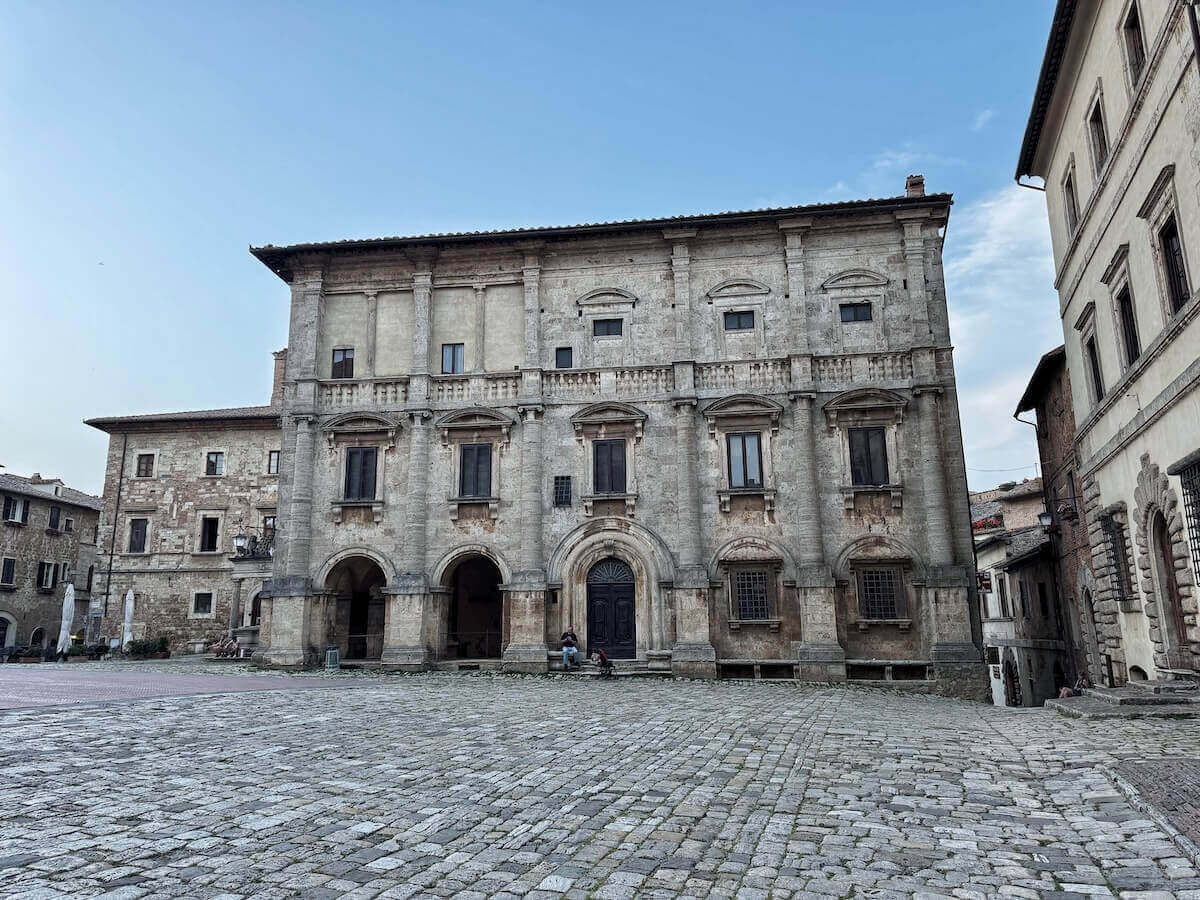 Historic center of Montepulciano.