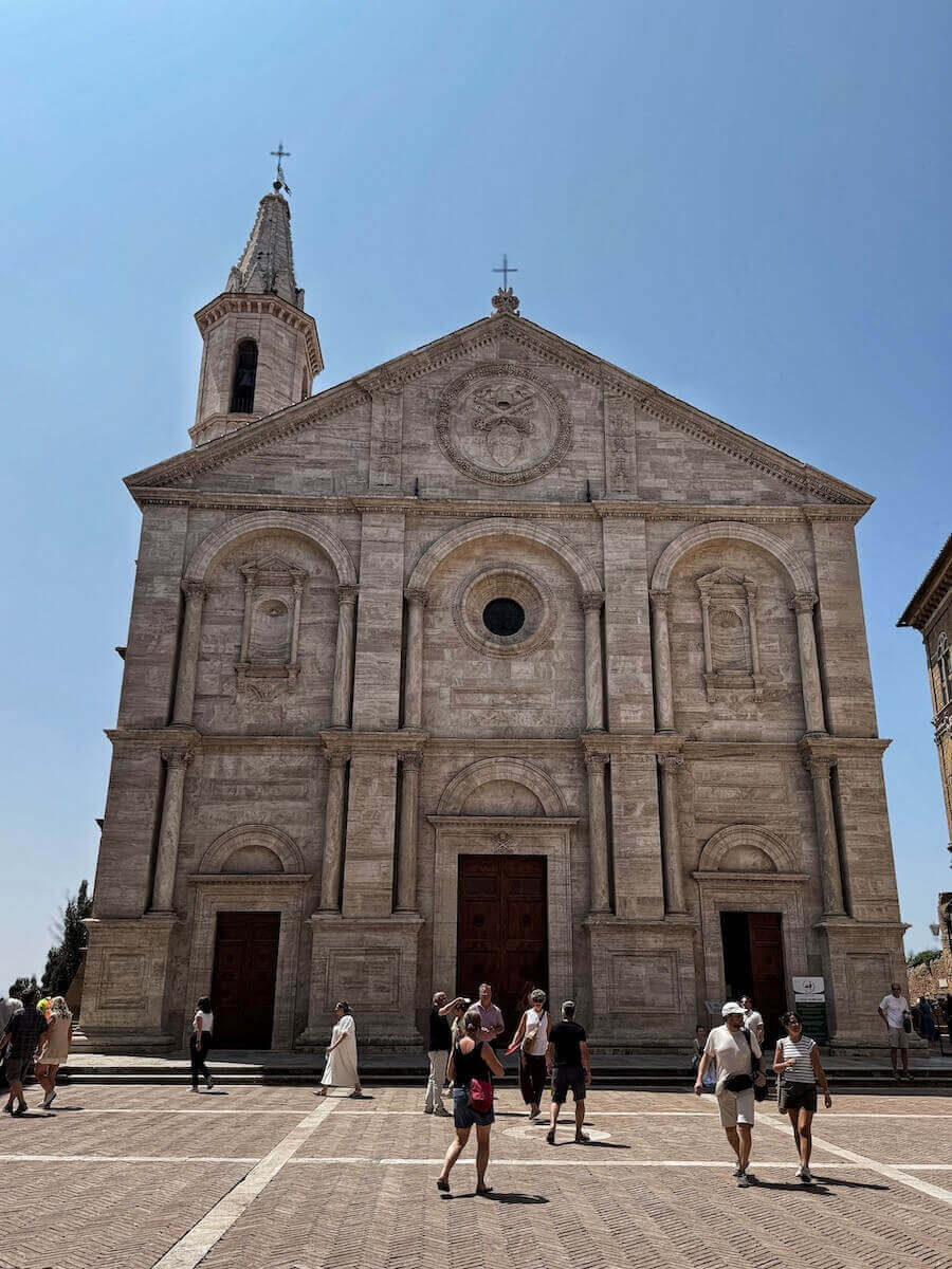 Pienza Cathedral is a must-see in Val d'Orcia.
