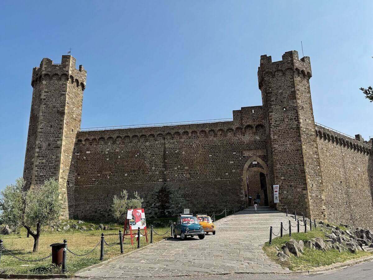 Fortress of Montalcino.