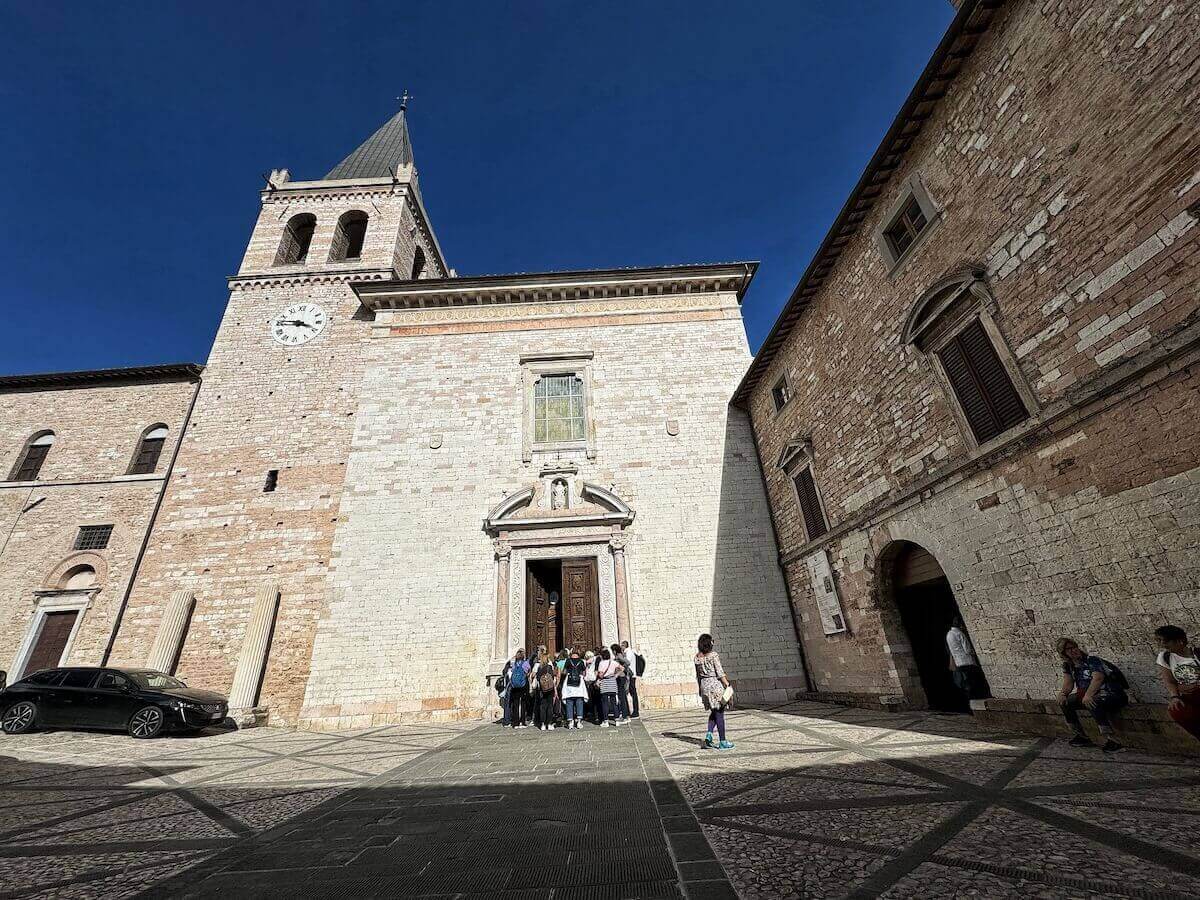 Collegiata di Santa Maria Maggiore Spello Italy.