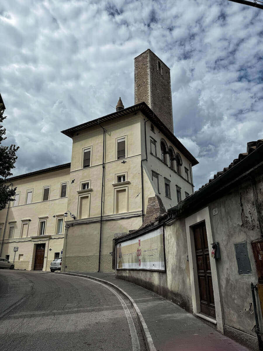 Torre dell'Olio in Spoleto Umbria.